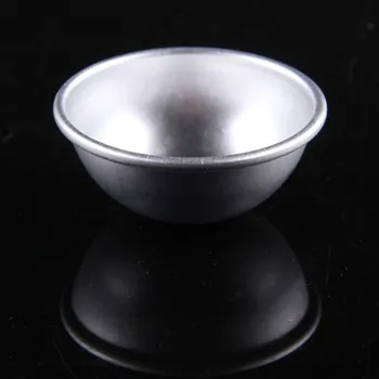 3 Sizes S M L DIY Fashion 3D Aluminum Alloy Ball Sphere Bath Bomb Mold Cake Pan Tin Baking Pastry Mould
3 Sizes S M L DIY Fashion 3D Aluminum Alloy Ball Sphere Bath Bomb Mold Cake Pan Tin Baking Pastry Mould