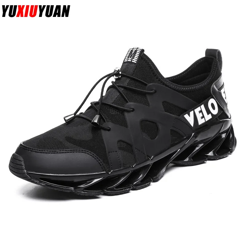 2019 Men Solid Blade Breathable Elastic Band Ultralight Running Shoes Leisure Wear Resistant Non-Slip Outdoor Sneakers
2019 Men Solid Blade Breathable Elastic Band Ultralight Running Shoes Leisure Wear Resistant Non-Slip Outdoor Sneakers