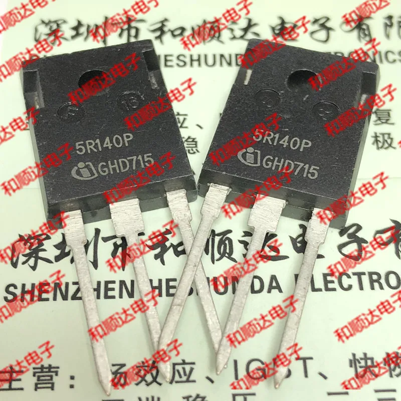 10 шт./лот IPW50R140CP 5R140P New TO-247 550V 23A | Электронные компоненты и принадлежности