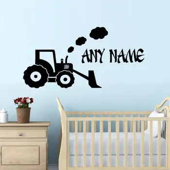 Custom Any Name Wall Sticker Farm Excavator Vinyl Wall Decals Kids Bedroom Removable Decor Custom Color Available Stickers ZA576
Custom Any Name Wall Sticker Farm Excavator Vinyl Wall Decals Kids Bedroom Removable Decor Custom Color Available Stickers ZA576