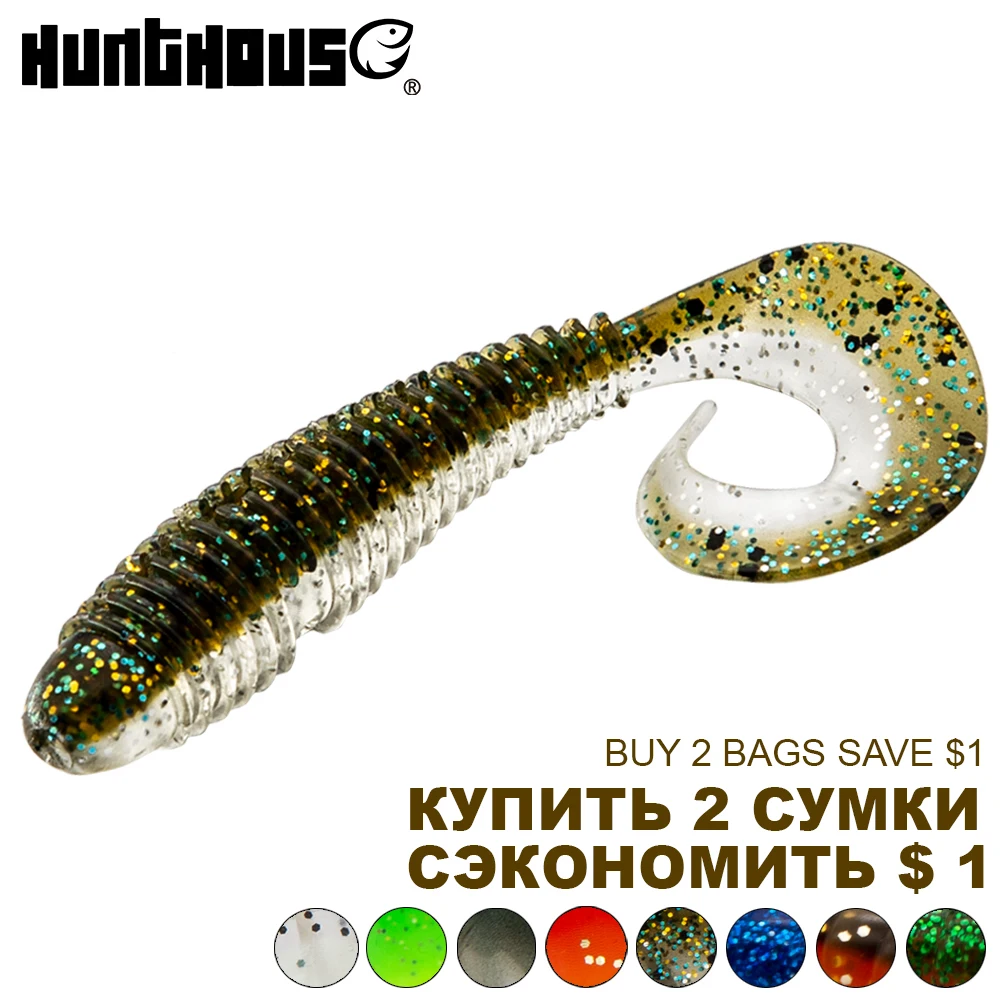 HuntHouse pike lure soft plastic lures fishing for bass double layer color design pvc material 7.5cm 3g 5pcs/bag 8 colors
HuntHouse pike lure soft plastic lures fishing for bass double layer color design pvc material 7.5cm 3g 5pcs/bag 8 colors