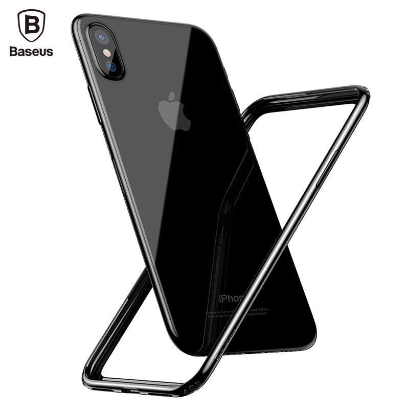 Baseus phone Shockproof bumper case for iPhone X 10 Protective Soft TPU & Hard PC Border Case Frame Bumper phone Case
Baseus phone Shockproof bumper case for iPhone X 10 Protective Soft TPU & Hard PC Border Case Frame Bumper phone Case