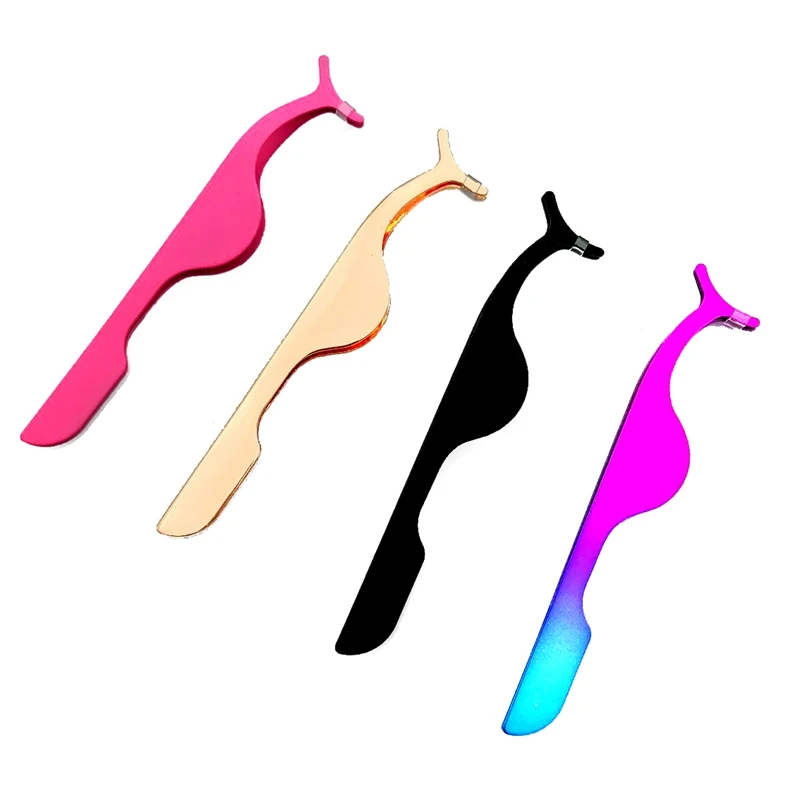 1pc False Eyelash Tweezers Fake Eye Lash Applicator Eyelash Extension Curler Nipper Auxiliary Clip Clamp Makeup Forceps Tools
1pc False Eyelash Tweezers Fake Eye Lash Applicator Eyelash Extension Curler Nipper Auxiliary Clip Clamp Makeup Forceps Tools