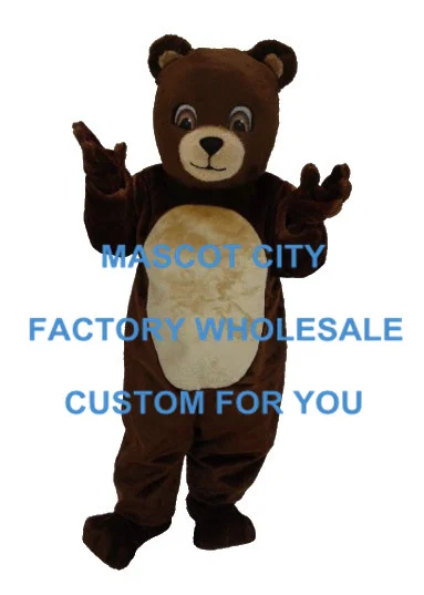 Lovely Chocolate Bear Mascot kindergarten School Advertising Costume Fan Style Mascotte Outfit Suit EMS FREE SHIP SW524
Lovely Chocolate Bear Mascot kindergarten School Advertising Costume Fan Style Mascotte Outfit Suit EMS FREE SHIP SW524