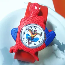 Оптовая продажа с фабрики детские часы рисунком Человека паука