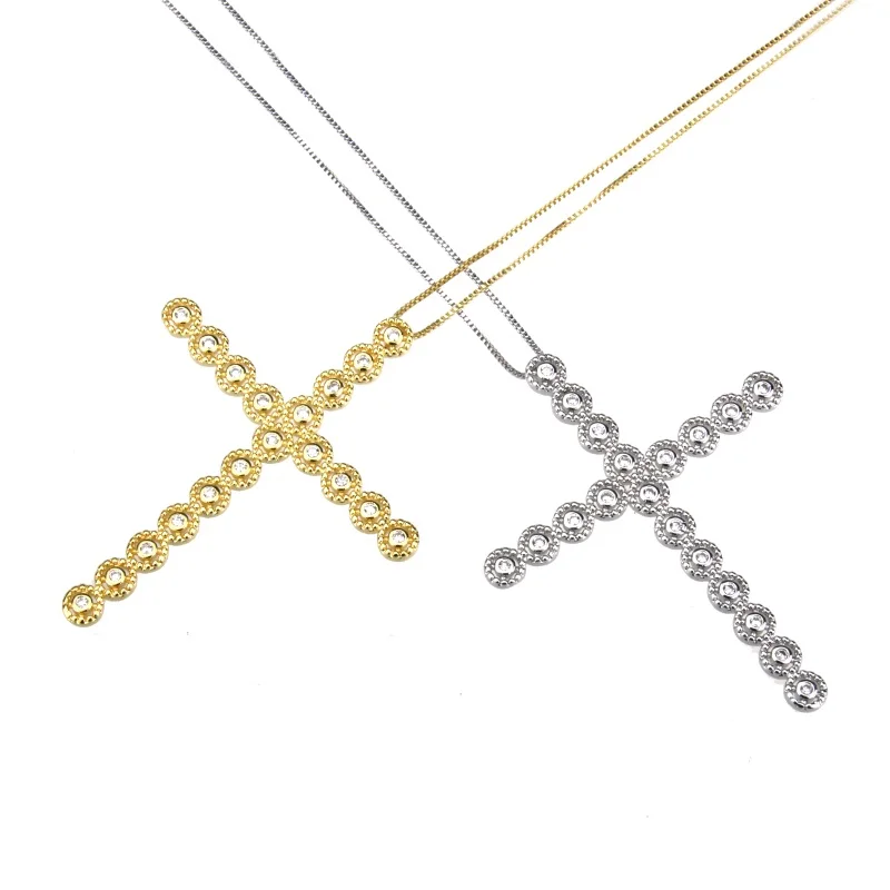 SUNSLL New listing gold/silver necklace copper necklace white cubic zirconia necklace classic cross necklace pendant Jewelry gif
SUNSLL New listing gold/silver necklace copper necklace white cubic zirconia necklace classic cross necklace pendant Jewelry gif