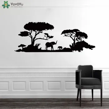 YOYOYU Wall Decal Dense Forest And Animals Wall Sticker Elephant Safari Africa Tree Fun Mural For Nursery Kids Bedroom QQ154
YOYOYU Wall Decal Dense Forest And Animals Wall Sticker Elephant Safari Africa Tree Fun Mural For Nursery Kids Bedroom QQ154