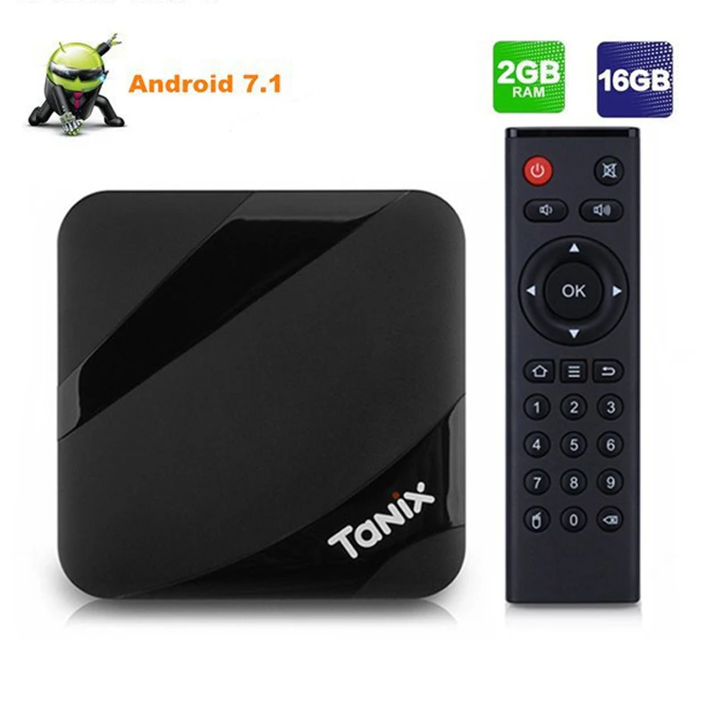 Android 7.1 Mini TV Box Bluetooth WiFi S905W Quad Core Smart TV Box 2GB RAM 16GB ROM TF Set-top Box 4K Media Player Set-top Box
Android 7.1 Mini TV Box Bluetooth WiFi S905W Quad Core Smart TV Box 2GB RAM 16GB ROM TF Set-top Box 4K Media Player Set-top Box