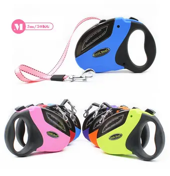 New 5m Retractable Pet Dog Leash For Medium Large Dogs Walking Leads 50KG 6 Colors
New 5m Retractable Pet Dog Leash For Medium Large Dogs Walking Leads 50KG 6 Colors