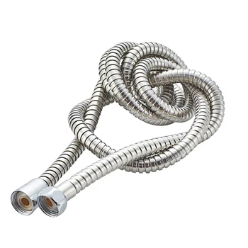 Stainless Steel Shower Hose Chrome Finish Replacement Tub Shower Hose Showerhead Sprayer Extension Replacement Part 1.5m
Stainless Steel Shower Hose Chrome Finish Replacement Tub Shower Hose Showerhead Sprayer Extension Replacement Part 1.5m