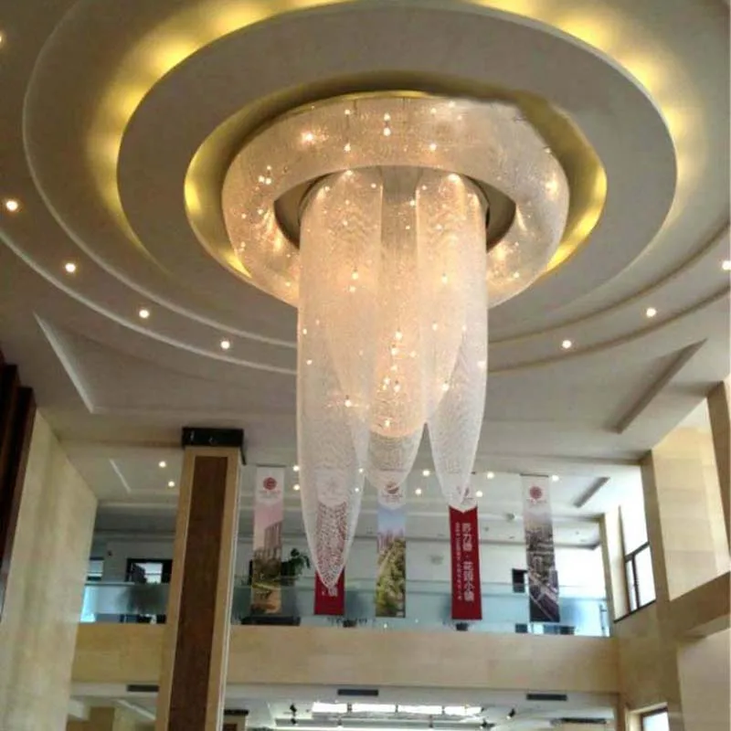 Free shipping Hotel lobby Villa living room Large art crystal lamp Waterfall bead curtains crystal lamp Engineering crystal lamp
Free shipping Hotel lobby Villa living room Large art crystal lamp Waterfall bead curtains crystal lamp Engineering crystal lamp