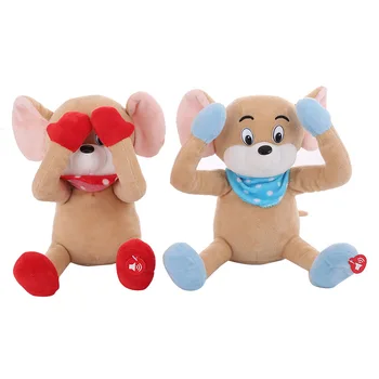 Singing Music Mouse Peekaboo Moving Hands Plush Stuffed toys for Kids Playing Peekaboo Games Cushion Baby Babies Girls Gift Bear
Singing Music Mouse Peekaboo Moving Hands Plush Stuffed toys for Kids Playing Peekaboo Games Cushion Baby Babies Girls Gift Bear