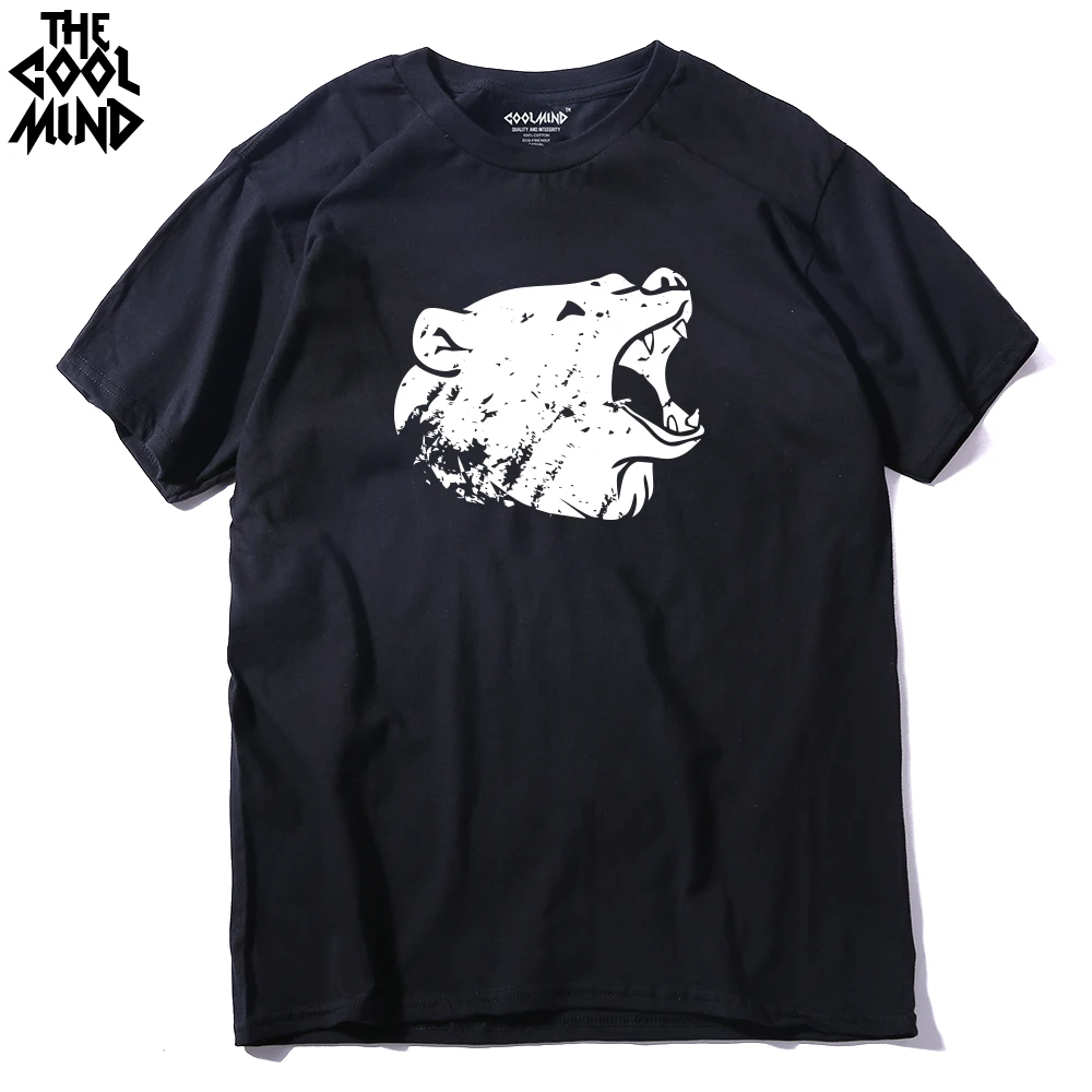 COOLMIND BE0111A 100% cotton casual bear printed men t shirt cool men's tee shirts tops short sleeve o-neck men T-shirt
COOLMIND BE0111A 100% cotton casual bear printed men t shirt cool men's tee shirts tops short sleeve o-neck men T-shirt