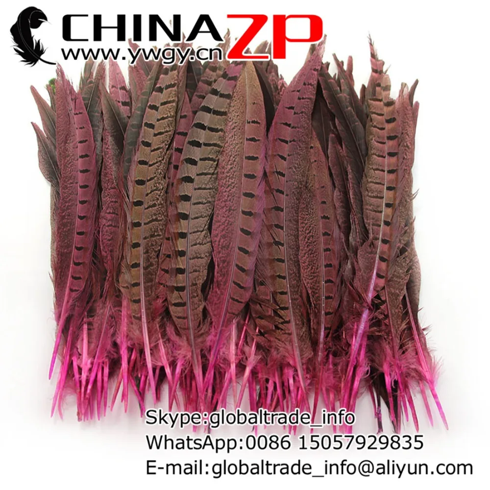 CHINAZP Factory 100pcs/lot Size 25-30cm(10-12inch) Exporting Good Quality Dyed Pink Ringneck Pheasant Tail Feathers
CHINAZP Factory 100pcs/lot Size 25-30cm(10-12inch) Exporting Good Quality Dyed Pink Ringneck Pheasant Tail Feathers