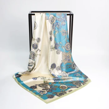 FXAASS Bandana Women Hijab Square Scarf Fashion Ladies Retro Luxury Silk Scarf Shawls Flowers Print 90*90cm Large Cape Headscarf
FXAASS Bandana Women Hijab Square Scarf Fashion Ladies Retro Luxury Silk Scarf Shawls Flowers Print 90*90cm Large Cape Headscarf