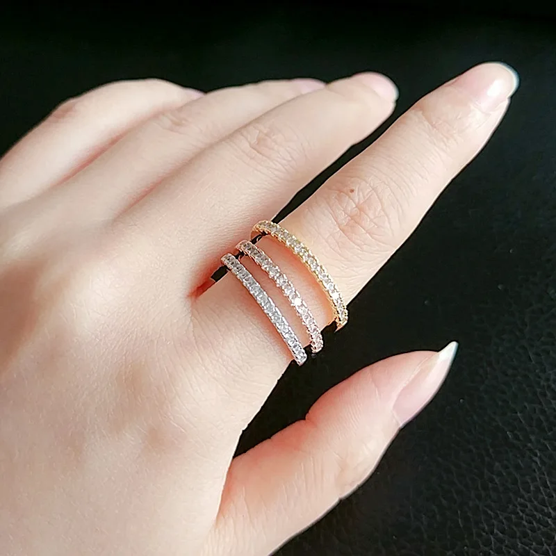 SLBRIDAL Crystal Fashion Female Girls Women Cubic Zirconia Band CZ Finger Ring Jewelry Wedding Party Ring Bridal Engagement Ring
SLBRIDAL Crystal Fashion Female Girls Women Cubic Zirconia Band CZ Finger Ring Jewelry Wedding Party Ring Bridal Engagement Ring