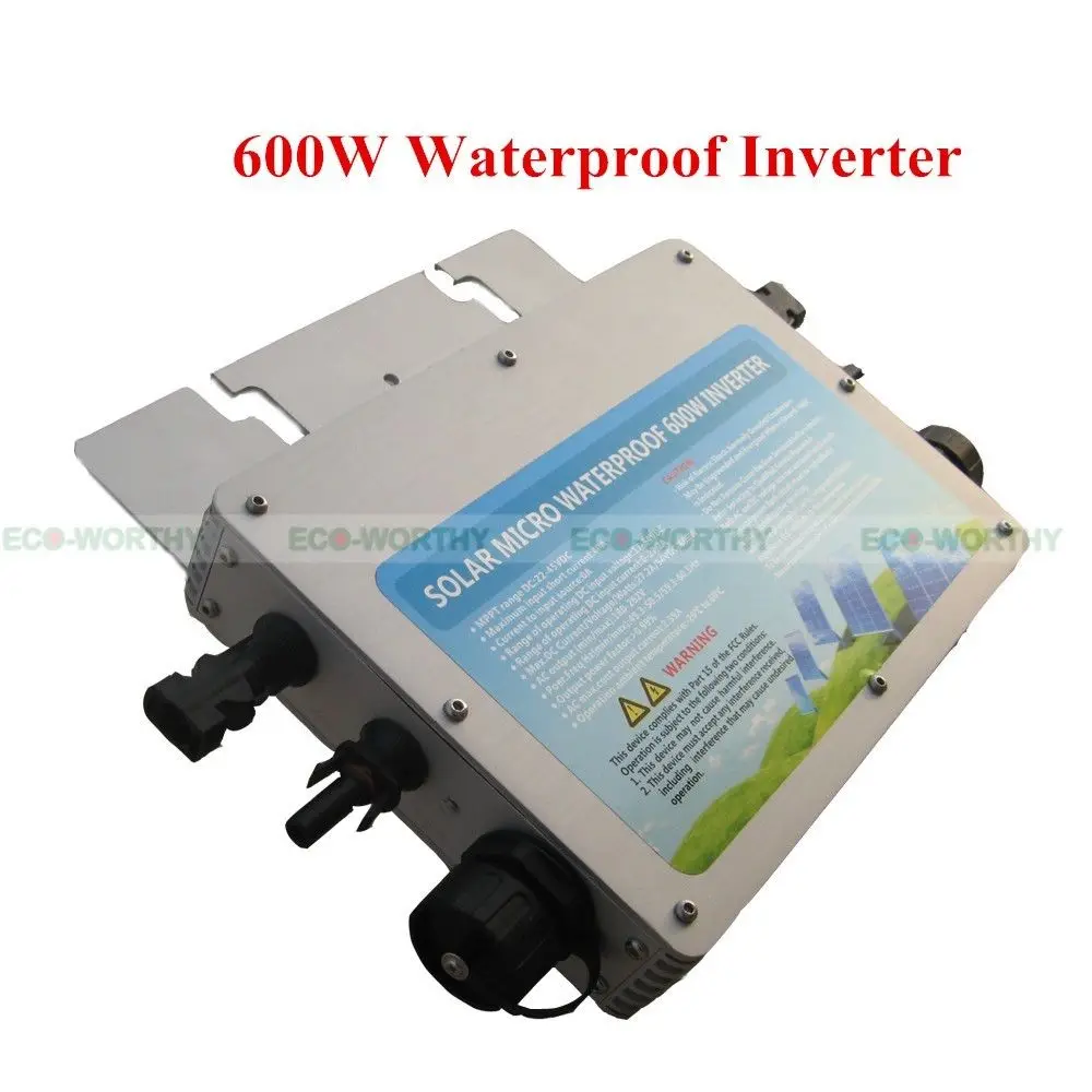 5PCS 600W 110V Waterproof Grid Tie Inverter Pure Sine Wave MPPT For Solar Panel
5PCS 600W 110V Waterproof Grid Tie Inverter Pure Sine Wave MPPT For Solar Panel