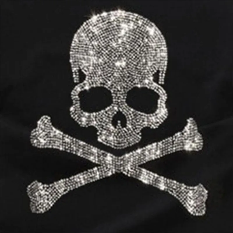 28*28.2cm Elegant SKull design hot fix rhinestone transfer motifs iron on crystal transfers design patches fixing rhinestones
28*28.2cm Elegant SKull design hot fix rhinestone transfer motifs iron on crystal transfers design patches fixing rhinestones