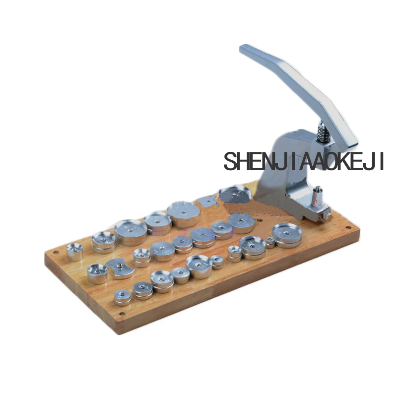 Revised watch Tool 5500-A Capping machine Pressure cap device Pressure glass mirror Configuration aluminum mold repair tool 1pc
Revised watch Tool 5500-A Capping machine Pressure cap device Pressure glass mirror Configuration aluminum mold repair tool 1pc