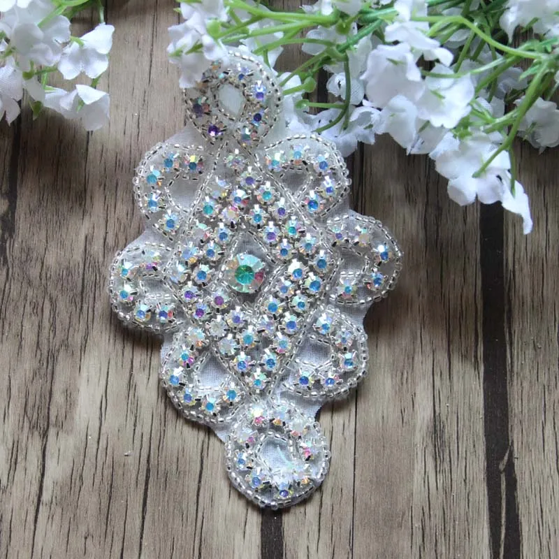 Free Shipping 1pcs 4'' Rhinestone Applique for Wedding Gown Bridal Sash Evening Wear Rhinestone Patch LSAP0908-2
Free Shipping 1pcs 4'' Rhinestone Applique for Wedding Gown Bridal Sash Evening Wear Rhinestone Patch LSAP0908-2