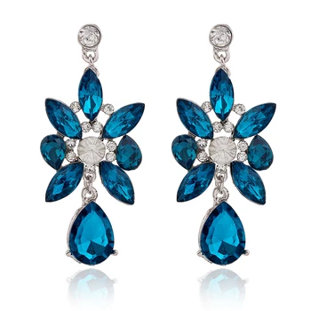 European and American crystal pendant earrings jewelry Wholesale accessories 12pcs/lot
European and American crystal pendant earrings jewelry Wholesale accessories 12pcs/lot