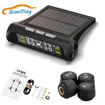 2018 Solar Power Car Tire Tyre Pressure Monitoring System Wireless Auto TPMS Alarm Warning With 4 Sensors BAR PSI LCD Display
2018 Solar Power Car Tire Tyre Pressure Monitoring System Wireless Auto TPMS Alarm Warning With 4 Sensors BAR PSI LCD Display