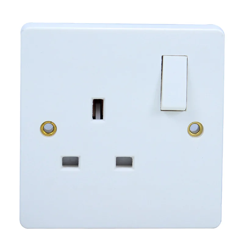 British Standard Wall Socket Switch Power Socket White Bronze Panel 13A Wall Socket With Light Switch W13A
British Standard Wall Socket Switch Power Socket White Bronze Panel 13A Wall Socket With Light Switch W13A