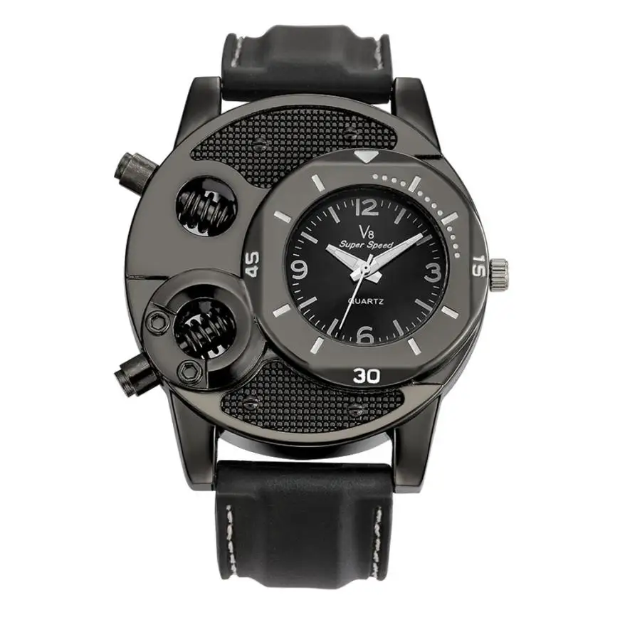 2018 latest V8 men's watch V8-02 fashion simulation stone sports business watch luxury top silicone thin leisure watch #F
2018 latest V8 men's watch V8-02 fashion simulation stone sports business watch luxury top silicone thin leisure watch #F