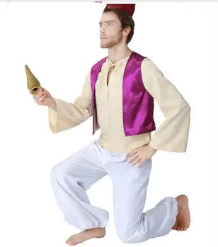 Aladdin Lamp Prince Aladdin Costume For Adult Man Dance Party Movie Cosplay Costume
Aladdin Lamp Prince Aladdin Costume For Adult Man Dance Party Movie Cosplay Costume