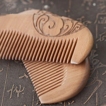 1PC Exquisite three-dimensional Carved Wooden Comb Natural high-quality Old Mahogany Carved Hair Comb G0411
1PC Exquisite three-dimensional Carved Wooden Comb Natural high-quality Old Mahogany Carved Hair Comb G0411