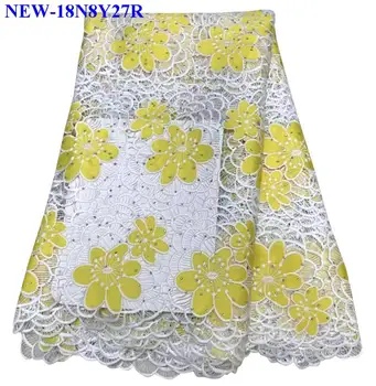2018 Yellow embroidered Water soluble Lace Fabric High Quality African Guipure Cord Soluble Lace Fabric For Bridal dress BBD02
2018 Yellow embroidered Water soluble Lace Fabric High Quality African Guipure Cord Soluble Lace Fabric For Bridal dress BBD02