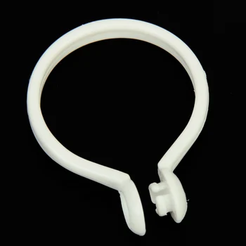 10 Pack White Window Shower Curtain Rod Rings with Drapery Hook Eyelet 1.3'' Dia.
10 Pack White Window Shower Curtain Rod Rings with Drapery Hook Eyelet 1.3'' Dia.