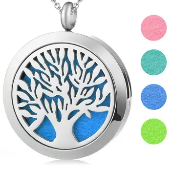10pcs 30mm tree of life Aromatherapy Essential Oil surgical Stainless Steel Pendant Perfume Diffuser Locket Necklace with chain
10pcs 30mm tree of life Aromatherapy Essential Oil surgical Stainless Steel Pendant Perfume Diffuser Locket Necklace with chain