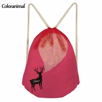 Coloranimal Drawstring Bags Cartoon Silhouette Pattern Women Mini Drawstring Backpack Casual String Shoulder Rucksack Bolsa 2018
Coloranimal Drawstring Bags Cartoon Silhouette Pattern Women Mini Drawstring Backpack Casual String Shoulder Rucksack Bolsa 2018