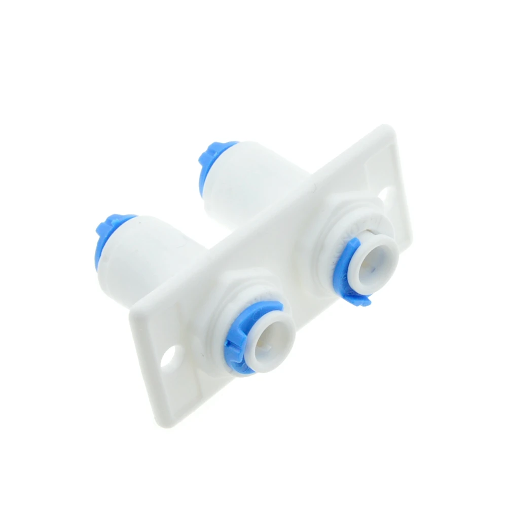 Reverse Osmosis Aquarium System Double Bulkhead Straight 1/4" OD Hose Quick Fitting Connector RO Water Plastic Pipe Coupling
Reverse Osmosis Aquarium System Double Bulkhead Straight 1/4" OD Hose Quick Fitting Connector RO Water Plastic Pipe Coupling