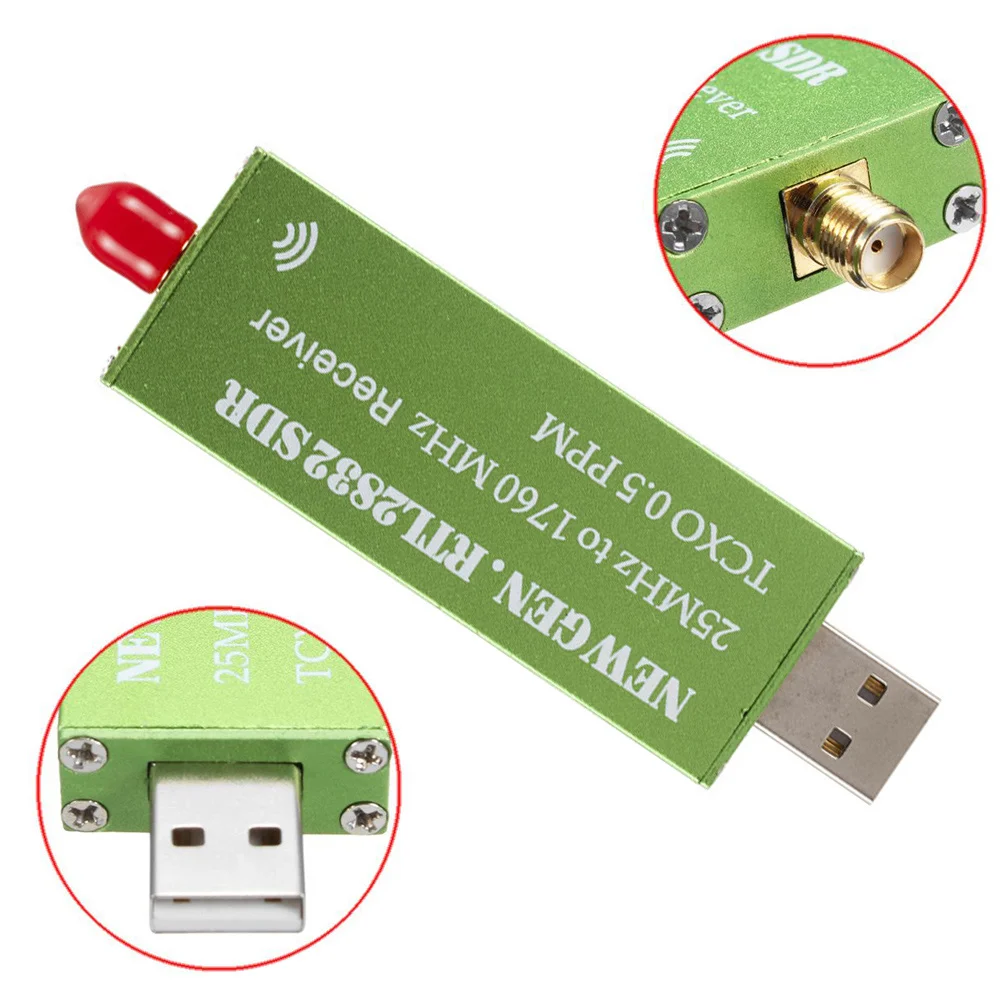 2018 New Generation 25MHZ to 1760MHZ RTL SDR Receiver Support AM/NFM/FM/DSB/USB/L RTL2382U Mini Wireless Current Receiver
2018 New Generation 25MHZ to 1760MHZ RTL SDR Receiver Support AM/NFM/FM/DSB/USB/L RTL2382U Mini Wireless Current Receiver