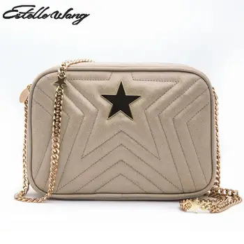Estelle Wang Small Chain Flap Messenger Bag For Women Single Fashion Pentagram Shoulder Bag 2018 Crossbody Bags Bolsa Feminina
Estelle Wang Small Chain Flap Messenger Bag For Women Single Fashion Pentagram Shoulder Bag 2018 Crossbody Bags Bolsa Feminina