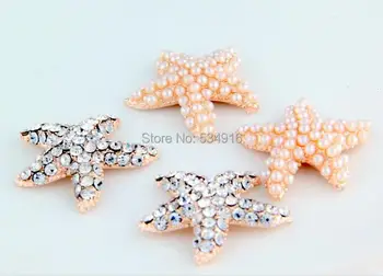 New Style Free Shipping!50pcs30MMstarfish button rhinestone&pearl look wedding Invitation embellishment DIY accessory
New Style Free Shipping!50pcs30MMstarfish button rhinestone&pearl look wedding Invitation embellishment DIY accessory
