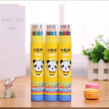 Coloffice New Style Cartoon Paper tube with colored pencils Children Drawing Pencils 12 Colors School Supplies Kids Gifts 1Piece 
Coloffice New Style Cartoon Paper tube with colored pencils Children Drawing Pencils 12 Colors School Supplies Kids Gifts 1Piece