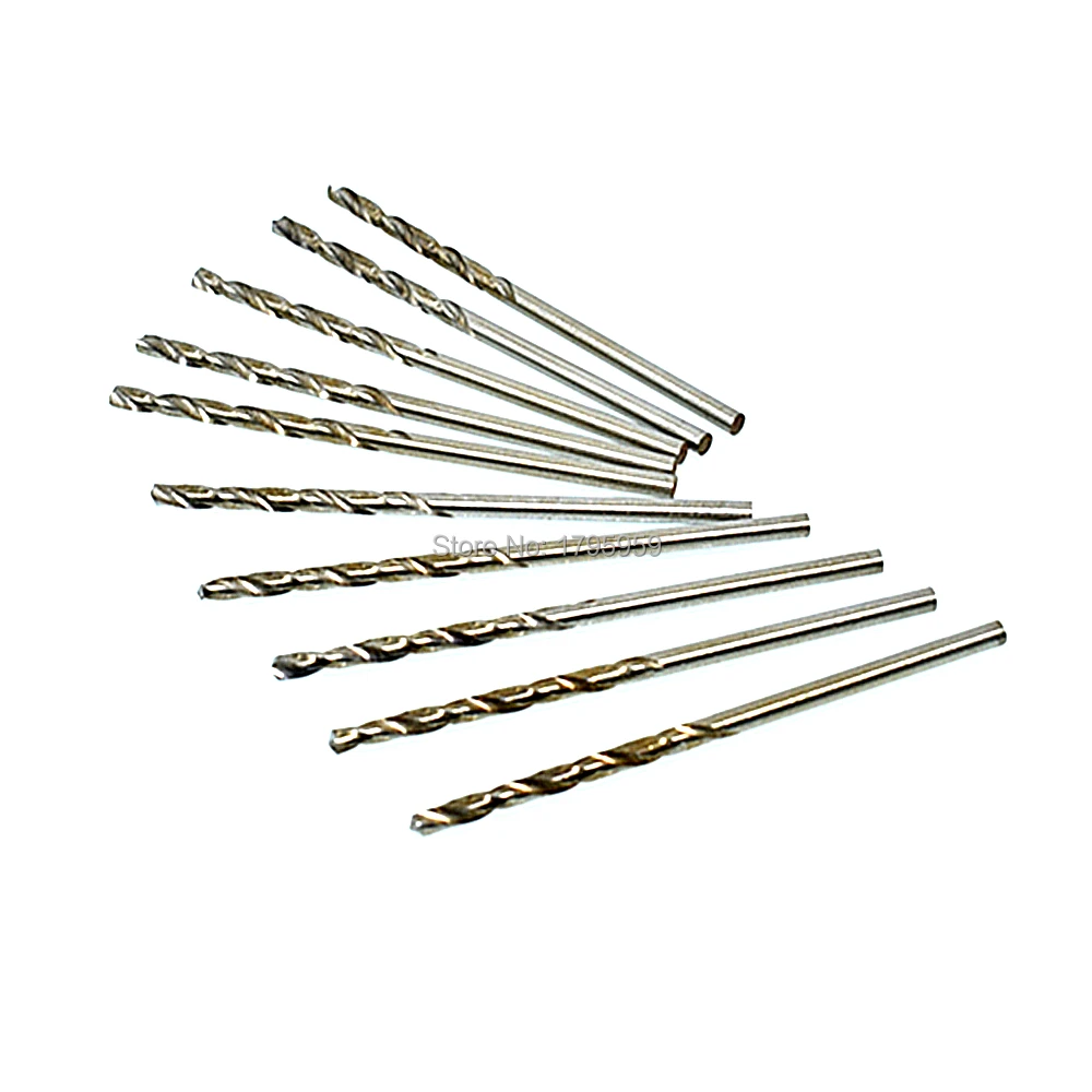10pcs Micro Twist Spiral Drill Bits Set Mini High Speed Steel 2.4mm Straight Shank PCB Drills Bit For Electrical Drill Tool
10pcs Micro Twist Spiral Drill Bits Set Mini High Speed Steel 2.4mm Straight Shank PCB Drills Bit For Electrical Drill Tool