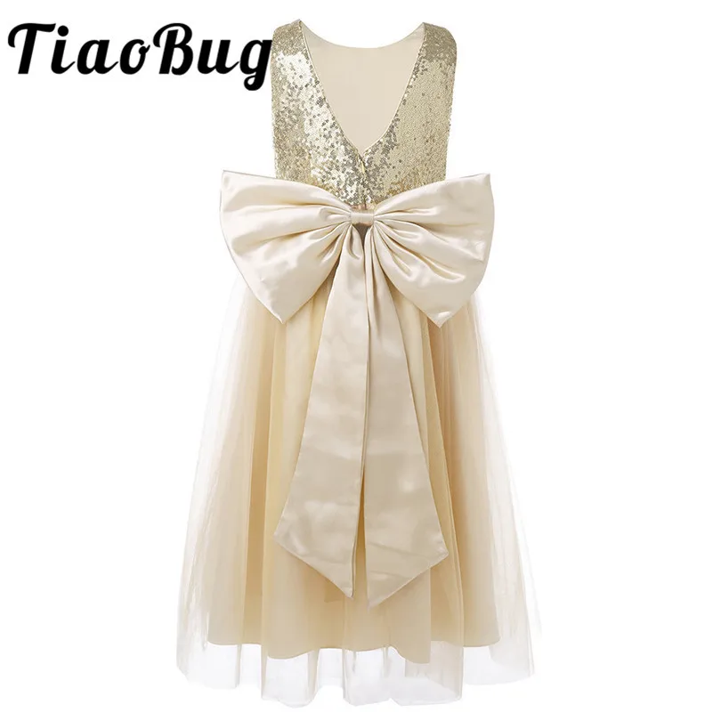 2017 Little Flower Girls Dresses for Weddings Baby Formal Party Sequined Bow Dress Kids Prom First Communion Tulle Dresses
2017 Little Flower Girls Dresses for Weddings Baby Formal Party Sequined Bow Dress Kids Prom First Communion Tulle Dresses