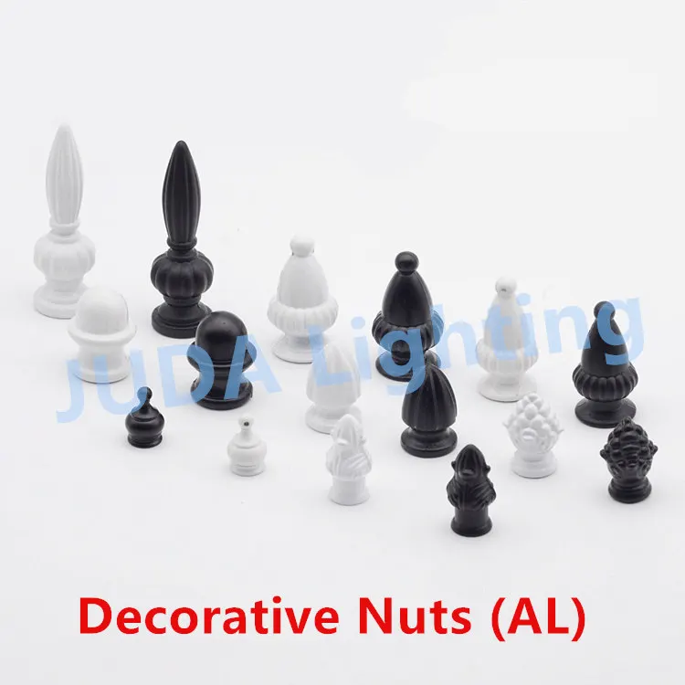 Black white decorative nuts lamp base screw nuts cover aluminum nuts cover M10 tooth thread nuts for crystal lamp led chandelier
Black white decorative nuts lamp base screw nuts cover aluminum nuts cover M10 tooth thread nuts for crystal lamp led chandelier