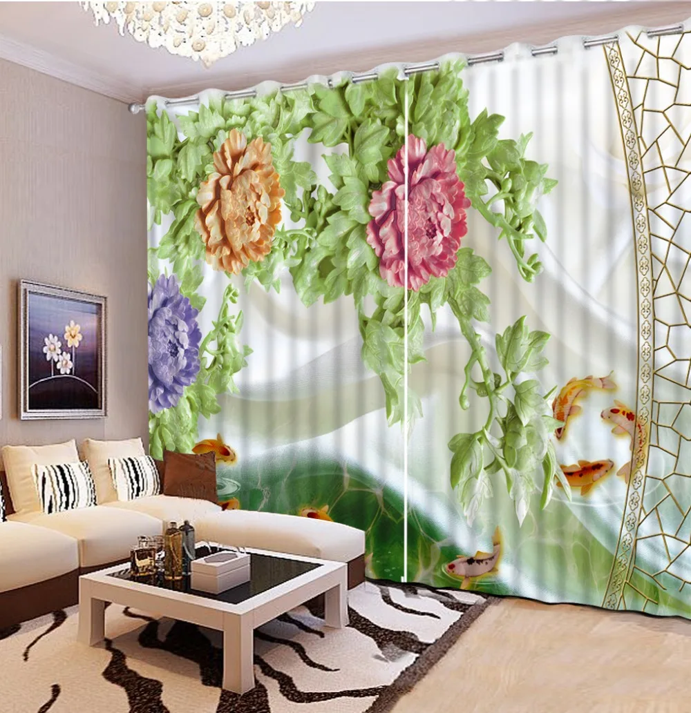 peony curtains 3D Curtain Printing Blockout Polyester Photo Drapes Fabric For Room Bedroom silk Window
peony curtains 3D Curtain Printing Blockout Polyester Photo Drapes Fabric For Room Bedroom silk Window