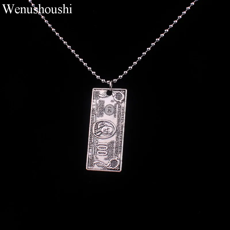 antique silver stainless steel beads chain one hundred dollars necklaces men hiphop rock streetwear necklaces women di022
antique silver stainless steel beads chain one hundred dollars necklaces men hiphop rock streetwear necklaces women di022