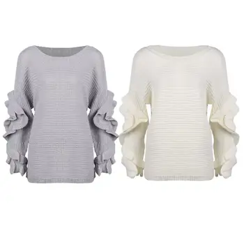 2018 Fashion Autumn Winter Warm Soft Ladies Pullovers Crew Neck Novelty Long Lace Sleeves Loose Casual Women Sweaters
2018 Fashion Autumn Winter Warm Soft Ladies Pullovers Crew Neck Novelty Long Lace Sleeves Loose Casual Women Sweaters