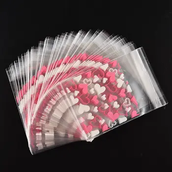 100pc/lot Self-adhesive Birthday Christmas Food Bag Lovely Transparent Handmade Baking Gift Packaging Heart Cookies Candies Bag
100pc/lot Self-adhesive Birthday Christmas Food Bag Lovely Transparent Handmade Baking Gift Packaging Heart Cookies Candies Bag