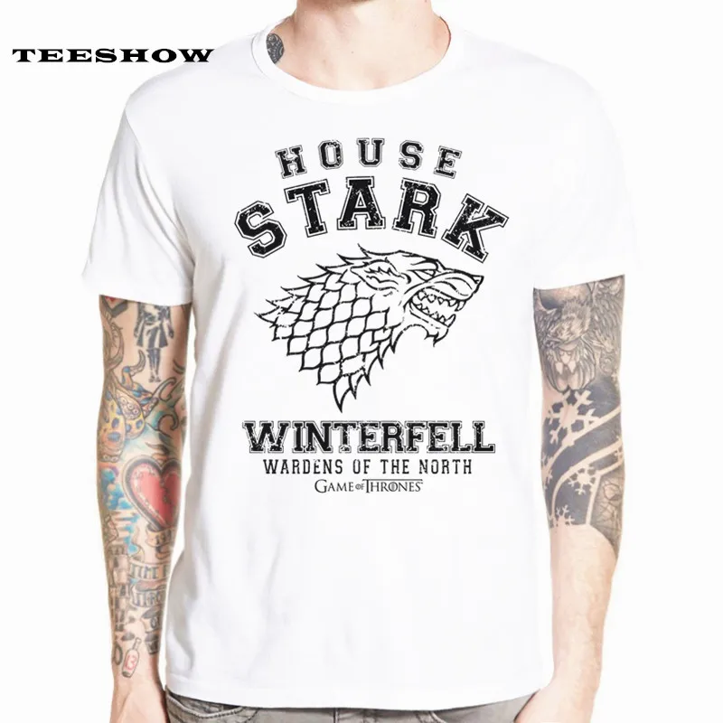 Stark short sleeve Game of Thrones Men T-shirt casual men tshirt Tops Tees WINTER IS COMING MEN T shirt HCP4572
Stark short sleeve Game of Thrones Men T-shirt casual men tshirt Tops Tees WINTER IS COMING MEN T shirt HCP4572