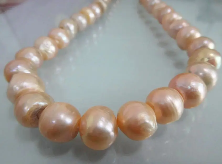 DD Wholesale FREE SHIPPING HUGE 18"15MM SOUTH SEA GENUINE GOLD PINK MULTICOLOR PEARL NECKLACE 14KGP
DD Wholesale FREE SHIPPING HUGE 18"15MM SOUTH SEA GENUINE GOLD PINK MULTICOLOR PEARL NECKLACE 14KGP