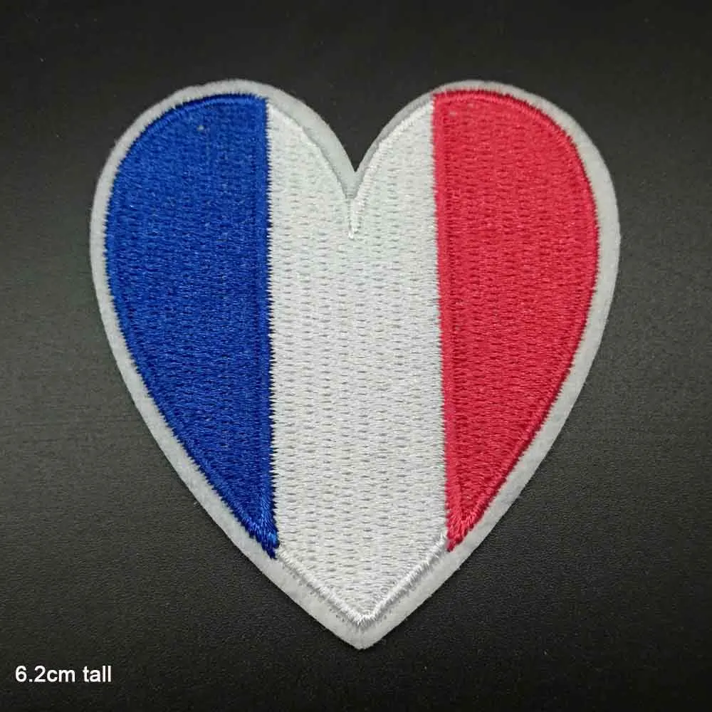France Flag Iron On Embroidered Clothes Patches For Clothing Stickers Garment Wholesale
France Flag Iron On Embroidered Clothes Patches For Clothing Stickers Garment Wholesale