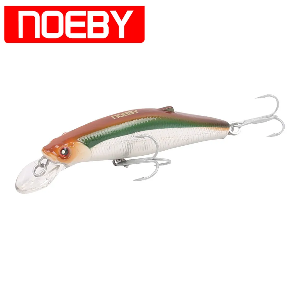 Noeby Minnow Bait 80mm 24.5g Sinking 0.3-1m Hard Fishing Lure VMC Treble Hook Isca Artificial Pesca Peche Leurre Souple Wobbler
Noeby Minnow Bait 80mm 24.5g Sinking 0.3-1m Hard Fishing Lure VMC Treble Hook Isca Artificial Pesca Peche Leurre Souple Wobbler